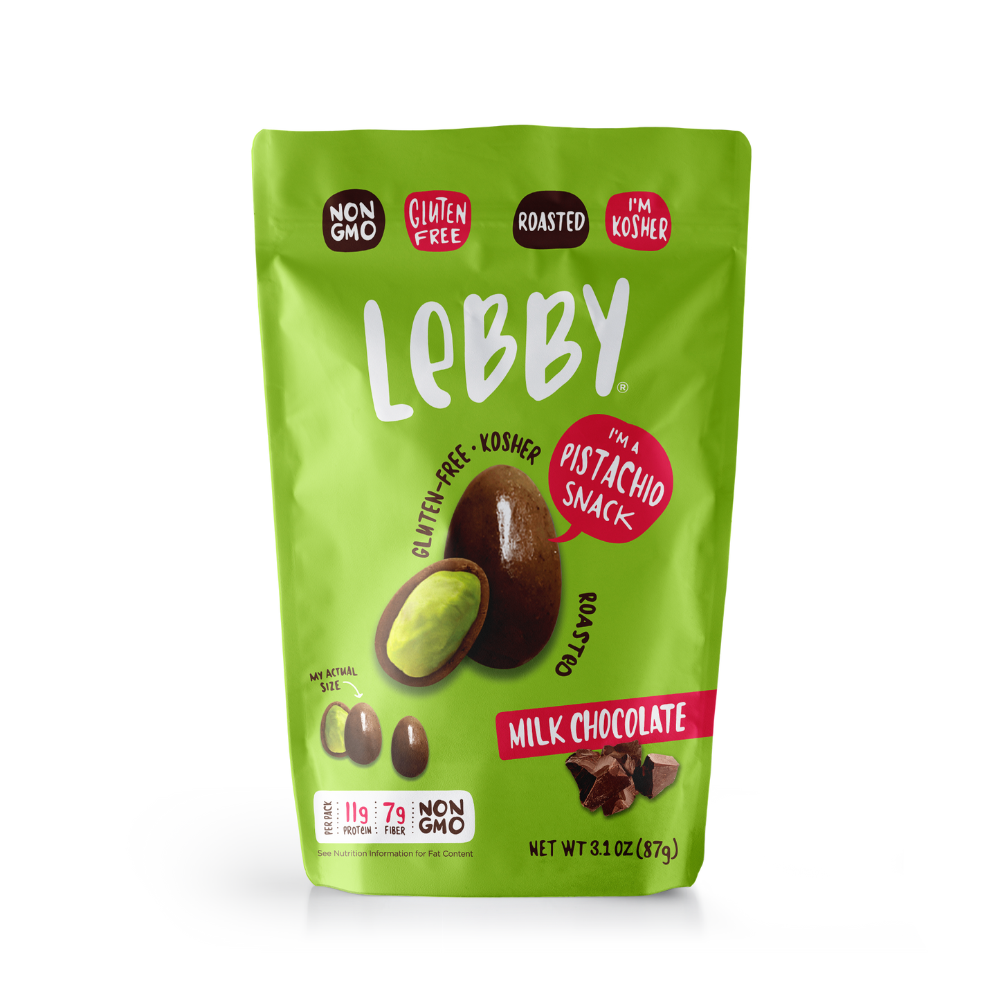 Lebby Snacks Milk Chocolate