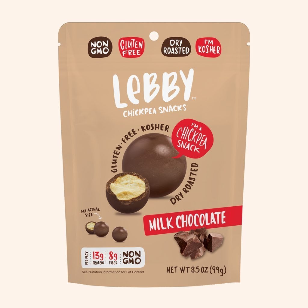 Lebby Snacks Milk Chocolate 3.5oz 2x