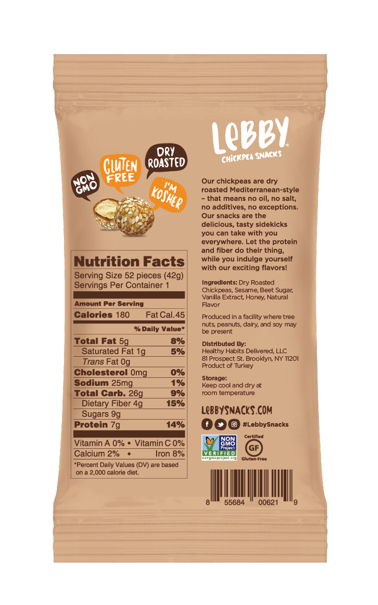 Lebby Snacks Sesame Honey