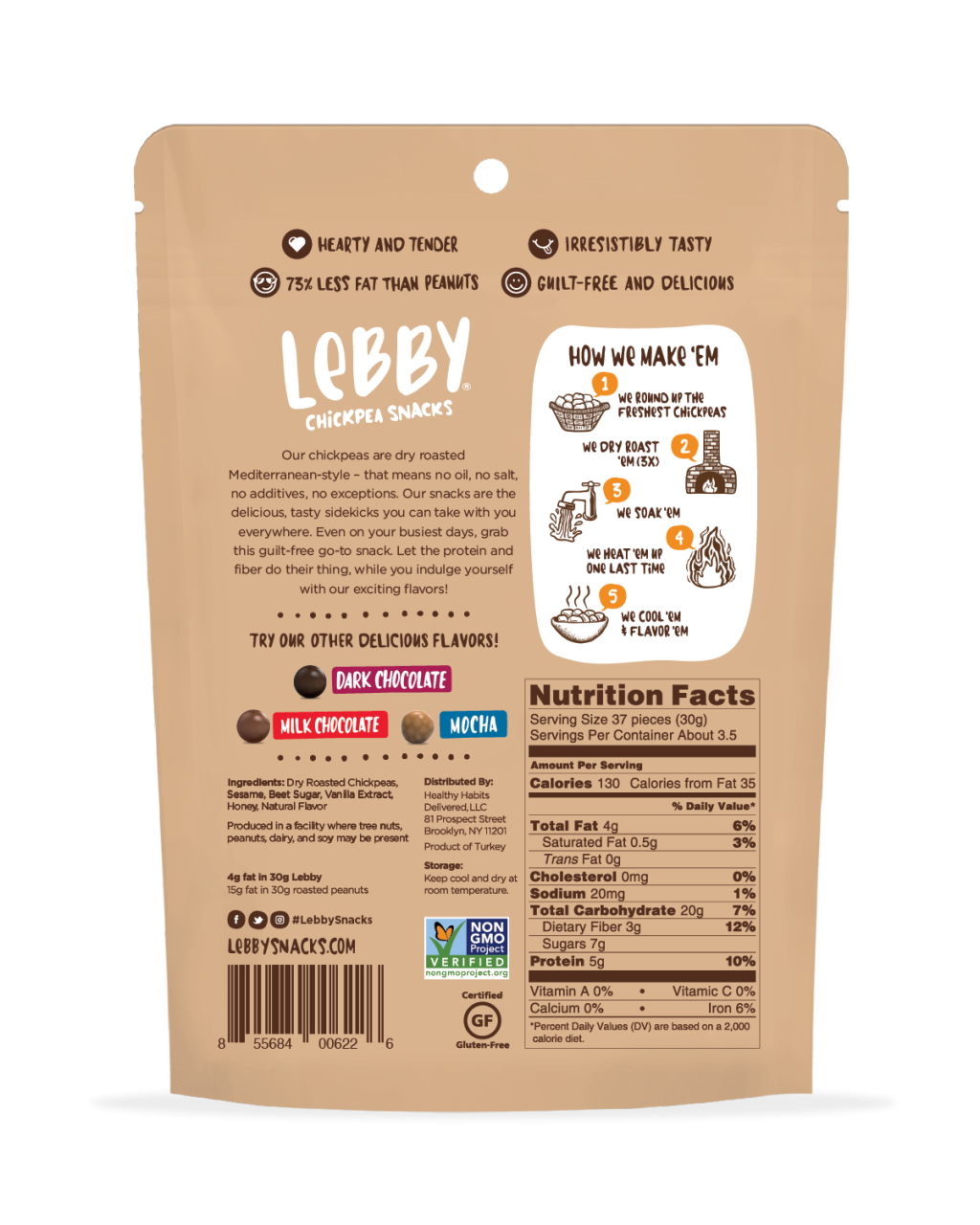 Lebby Snacks Sesame Honey