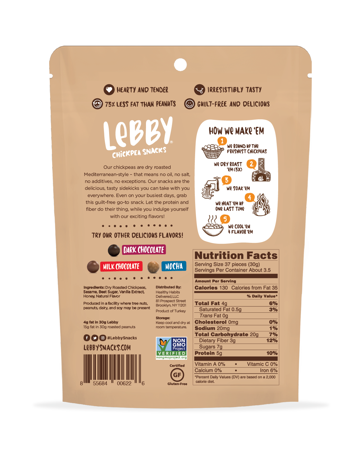 Lebby Snacks Sesame Honey