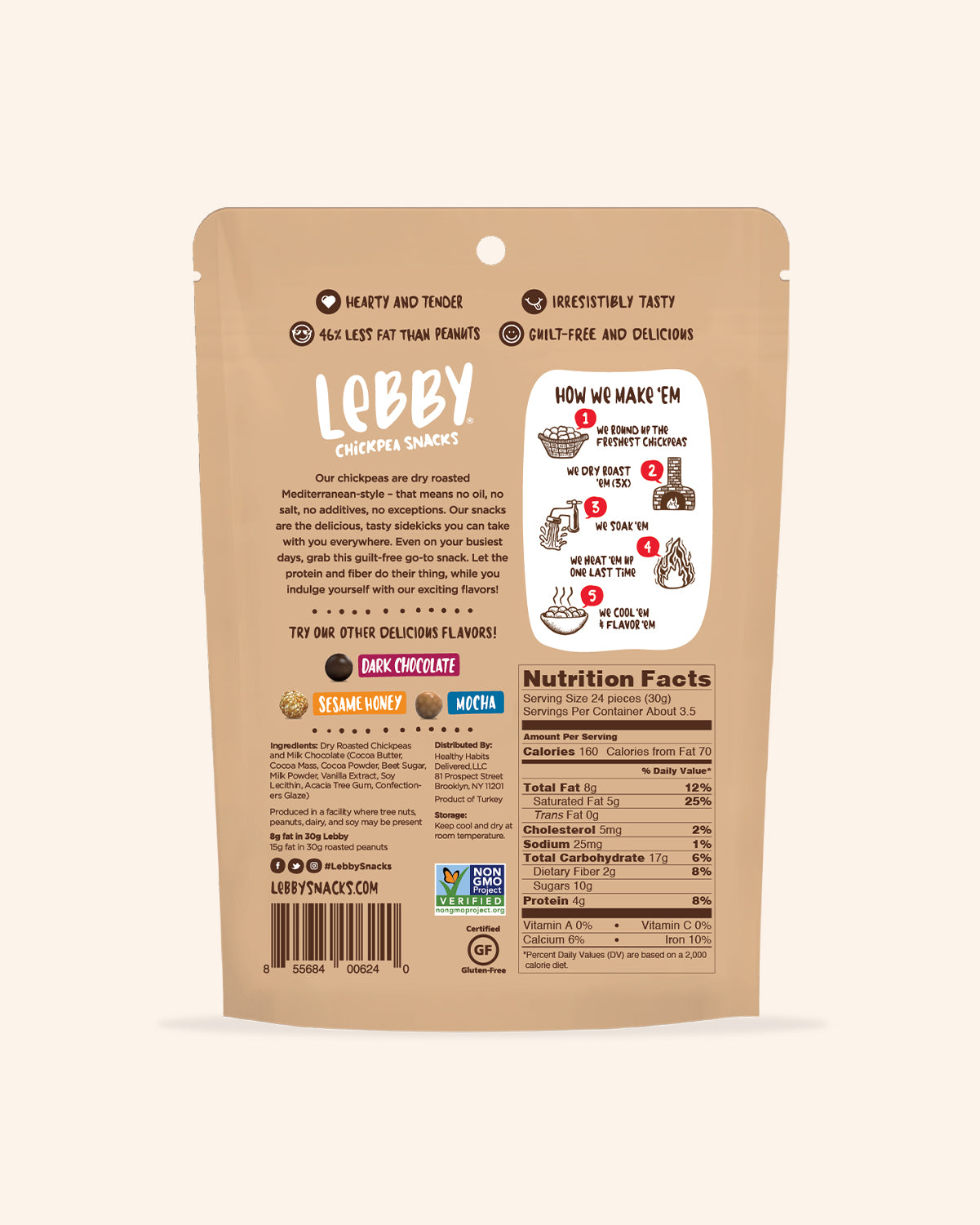 Lebby Snacks Milk Chocolate 2