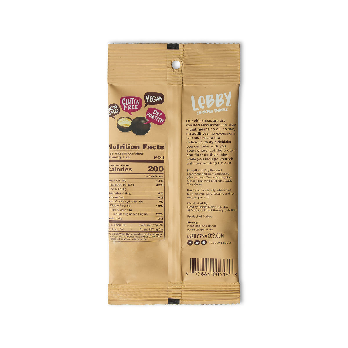Dark Chocolate Chickpea